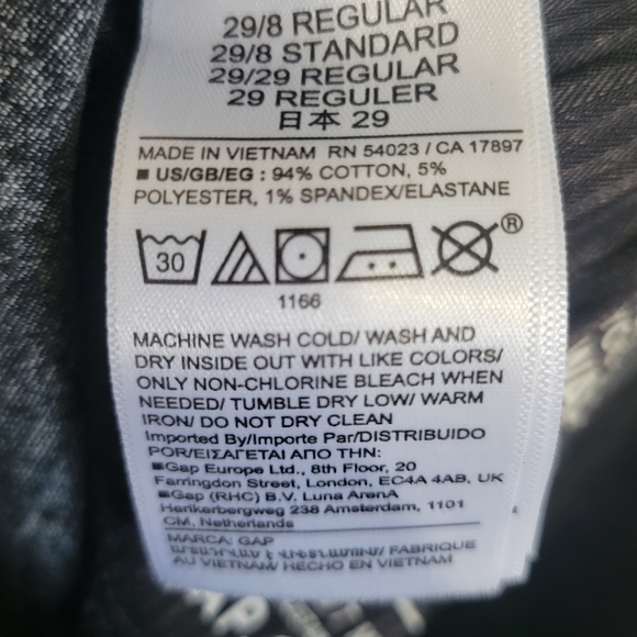 GAP Vintage Slim High Rise Jeans - Picture 10 of 10